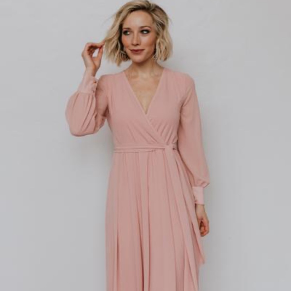 Baltic Born Lydia Pink Maxi - WORN ONCE 💖